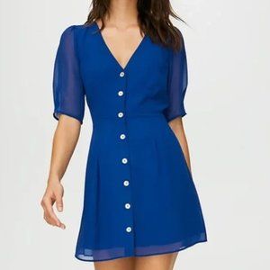 NWOT! Aritzia Wilfred New Button Front Dress